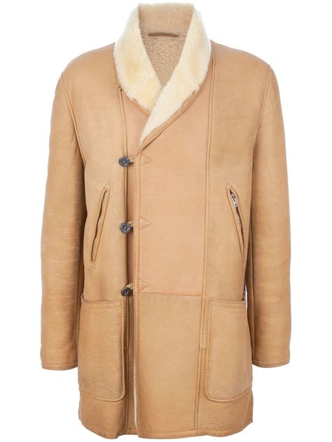 hermes vintage shearling coat womens|Hermes puffer jacket women.